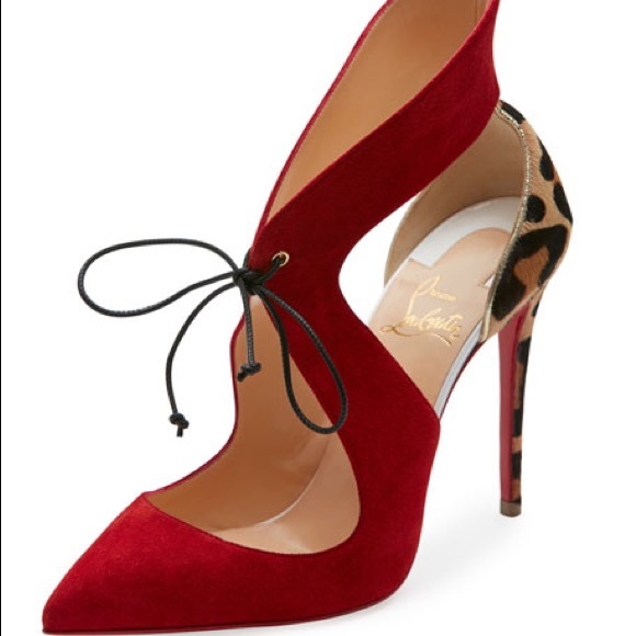 christian louboutin ferme rouge